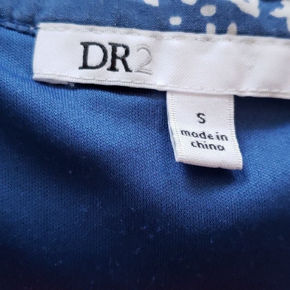DR2 Blue Paisley Sleeveless Dress - Picture 7 of 7